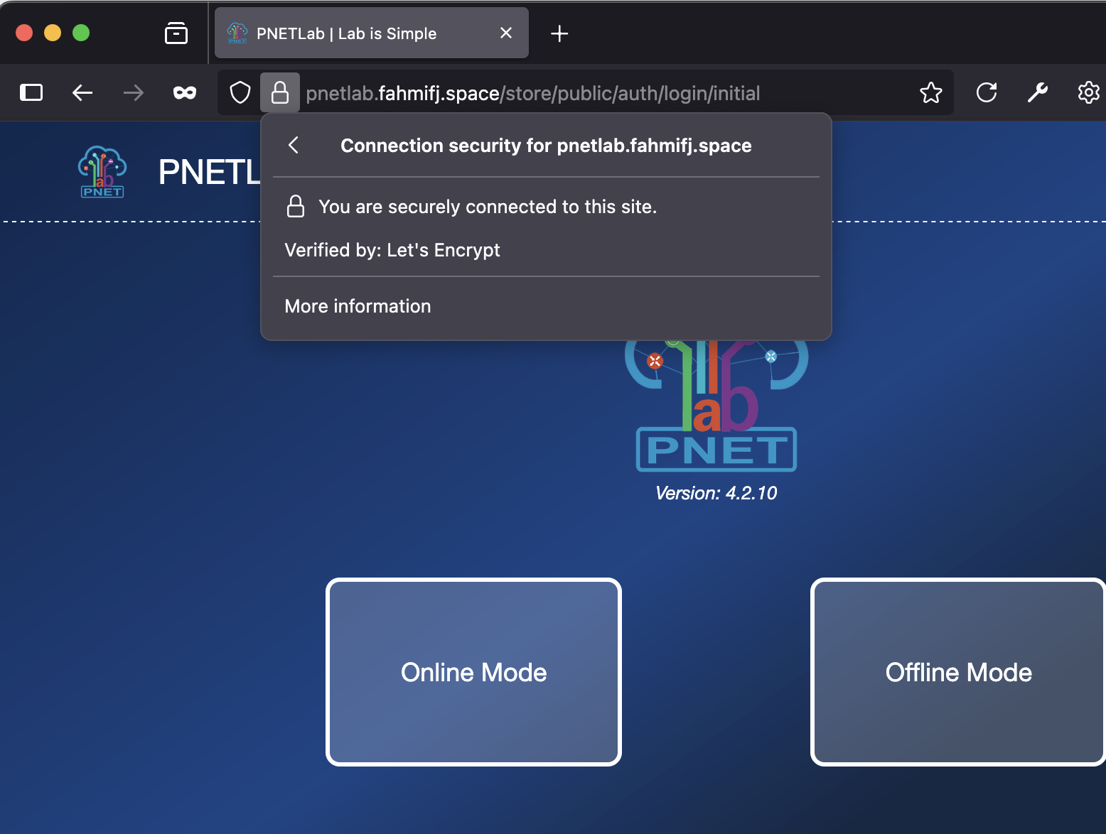 Accessing PNETLab using Domain Name