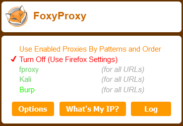 FoxyProxy Toogle