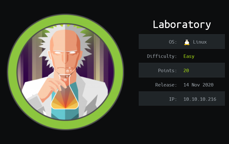 HackTheBox - Laboratory