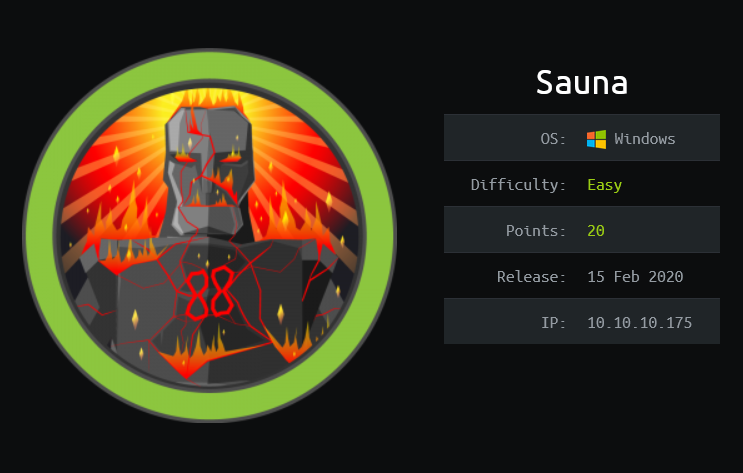 Hack The Box - Sauna