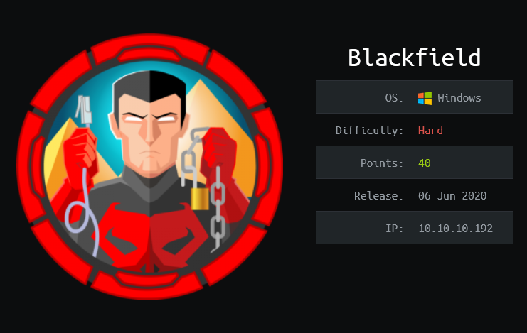 HackTheBox - Blackfield