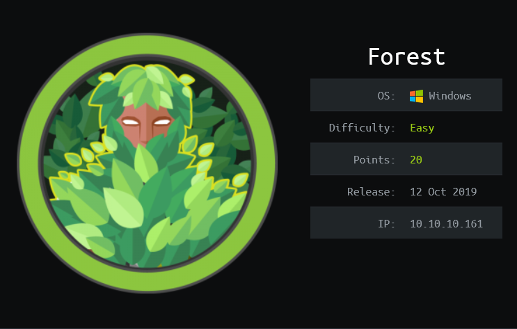 Hack The Box - Forest